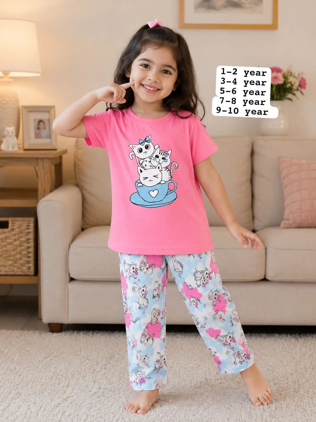 Kids Urban Street Print T-Shirt & Shorts Set
