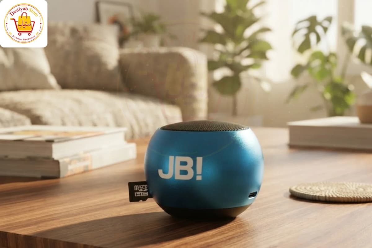 JB! M3-T Mini Portable Bluetooth Speaker with Hi-Fi Audio & MicroSD Support